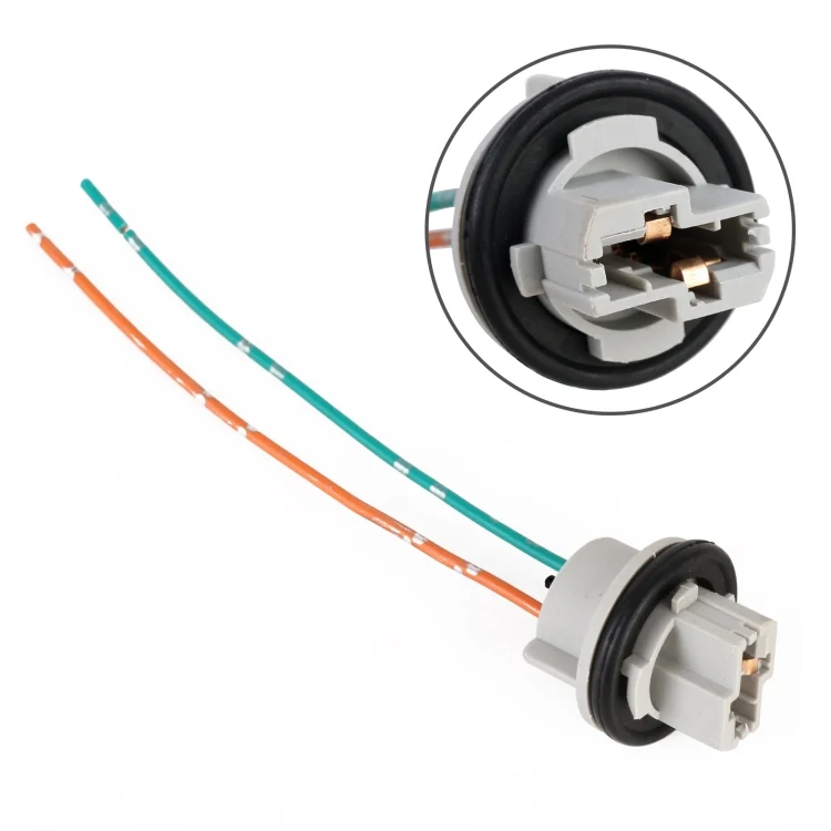 CRP3448.webp 2 PCS 7440B Bulb Holder Base Female Socket with Cable - Image 1