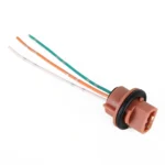 2 PCS 7443B Bulb Holder Base Female Socket with Cable - Image 2