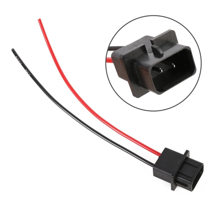 CRP3450.webp 2 PCS H16B Bulb Holder Base Male Socket with Cable - Image 1