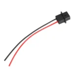 2 PCS H16B Bulb Holder Base Male Socket with Cable - Image 3