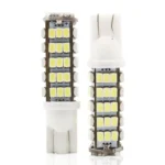 10 PCS T10 DC12V / 1.5W / 6500K / 75LM Car Clearance Lights Reading Lamp with 68LEDs SMD-3020 Lamp Beads - Image 2