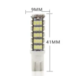 10 PCS T10 DC12V / 1.5W / 6500K / 75LM Car Clearance Lights Reading Lamp with 68LEDs SMD-3020 Lamp Beads - Image 5
