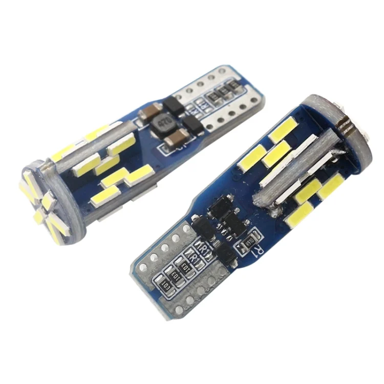 CRP3517_3.webp 10 PCS T10 DC12V / 3W / 6000K / 180LM Car Canbus Decoding LED Clearance Lights with 30LEDs SMD-4041 Lamp Beads - Image 4
