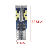 10 PCS T10 DC12V / 3W / 6000K / 180LM Car Canbus Decoding LED Clearance Lights with 30LEDs SMD-4041 Lamp Beads - Image 5
