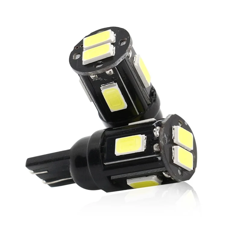 CRP3518_2.webp 10 PCS T10 DC12V / 1.5W / 6000K / 80LM Car Decoding LED Clearance Lights with 6LEDs SMD-5630 Lamp Beads - Image 3