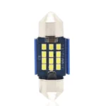 2pcs 31mm DC12-24V / 1W / 6000K / 60LM 12LEDs SMD Car Reading Lamp Dome Light - Image 2