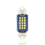 2pcs 36mm DC12-24V / 1W / 6000K / 60LM 15LEDs SMD Car Reading Lamp Dome Light - Image 2