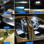 2pcs 36mm DC12-24V / 1W / 6000K / 60LM 15LEDs SMD Car Reading Lamp Dome Light - Image 8