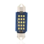 2pcs 39mm DC12-24V / 1W / 6000K / 60LM 15LEDs SMD Car Reading Lamp Dome Light - Image 2
