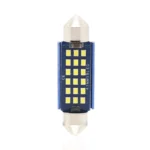 2pcs 41mm DC12-24V / 1W / 6000K / 60LM 18LEDs SMD Car Reading Lamp Dome Light - Image 2