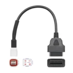Motorcycle OBD Female to 4PIN Connector Cable for Yamaha - Image 4