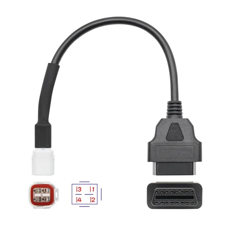 CRP3532_3.webp Motorcycle OBD Female to 4PIN Connector Cable for Yamaha - Image 4