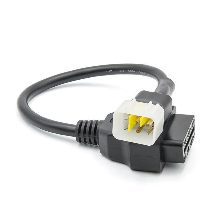 CRP3533_1.webp DELPHI Motorcycle OBD Female to 6PIN Connector Cable - Image 2