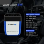 Vgate VLINKER BM V2.2 Bluetooth 3.0 Android Phone Car OBD Fault Diagnosis Detector - Image 4