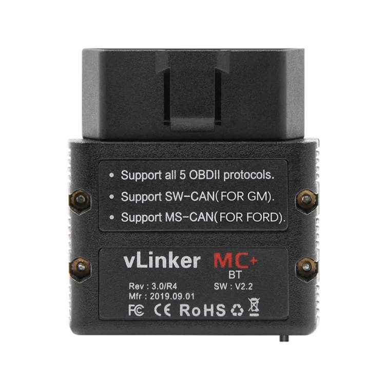 CRP3543_2.webp Vgate VLINKER MC V2.2 Bluetooth 3.0 Car OBD Fault Diagnosis Detector - Image 3