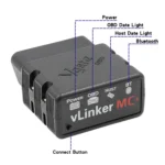 Vgate VLINKER MC+ V2.2 Bluetooth 4.0 Car OBD Fault Diagnosis Detector - Image 2