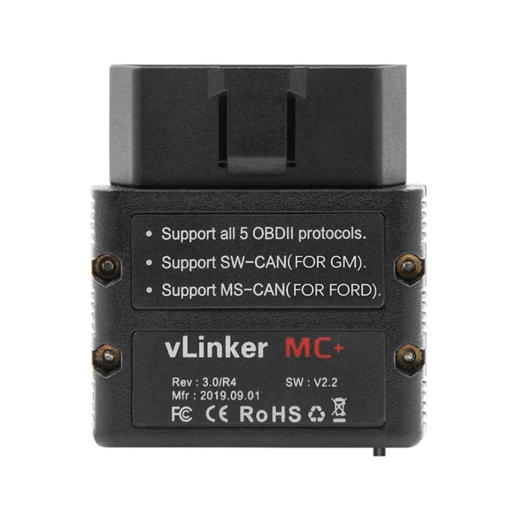 CRP3545_2.webp Vgate VLINKER MC+ V2.2 Bluetooth 4.0 Car OBD Fault Diagnosis Detector - Image 3