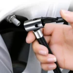 Car 12V Portable Inflatable Cylinder Pedal Digital Display Air Pump with Light - Image 6