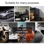 Car 12V Portable Inflatable Cylinder Pedal Digital Display Air Pump with Light & Tool Box - Image 12