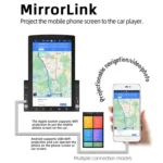 D110 Car Android Navigation Machine Support Mobile Phone Interconnection / Steering Wheel Control - Image 12