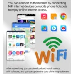 D110 Car Android Navigation Machine Support Mobile Phone Interconnection / Steering Wheel Control - Image 8