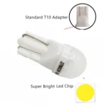 20 PCS T10 DC12V / 0.25W / 6500K / 20LM Car Round Head Plug-in Bubble Reading Light with 1LEDs SMD-3030 Lamps - Image 4