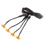 DC12V / 6W 4 in 1 Front Grille Warning Light for Ford Raptor F150 2017-2019 - Image 8