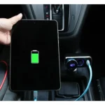 SHUNWEI SD-1909 80W 0.8A Car 2 in 1 USB Charger 90 Degree Free Rotation Cigarette Lighter - Image 8