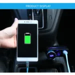 SHUNWEI SD-1918 80W 3.1A Car 2 in 1 Dual USB Charger - Image 9