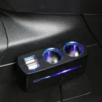 SHUNWEI SD-1928A 80W 3A Car 2 in 1 Dual USB Charger Cigarette Lighter - Image 8
