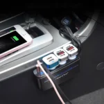 SHUNWEI SD-1939D 120W QC3.0 Car 3 in 1 Dual USB Charger Cigarette Lighter - Image 12