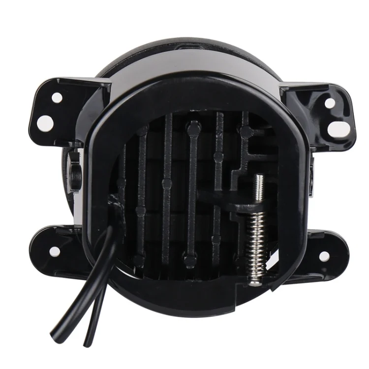 CRP3593_B2.webp 2 PCS DC12V-30V / 30W / 3A / 1440LM 12LEDs  4 inch Car LED Colorful Fog Light, Style: White Background - Image 3