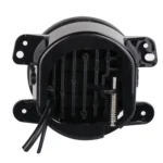 2 PCS DC12V-30V / 30W / 3A / 1440LM 12LEDs  4 inch Car LED Colorful Fog Light, Style: Black Background - Image 3