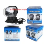 60W DC 12-24V 400LM Car 200m Wireless Remote Control 360 Degree Adjustable LED Search High Bay Lights / Spotlights - Image 7