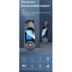 T-13 Bluetooth 5.0 LCD Digital Display Bluetooth Adapter Receiver Transmitter - Image 2