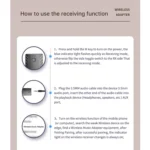 T-19 Bluetooth 5.0 2 In 1 Bluetooth Audio Adapter Receiver Transmitter - Image 18