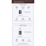 T-19 Bluetooth 5.0 2 In 1 Bluetooth Audio Adapter Receiver Transmitter - Image 3