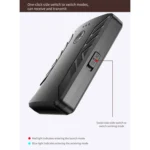 T-19 Bluetooth 5.0 2 In 1 Bluetooth Audio Adapter Receiver Transmitter - Image 5