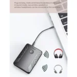 T-19 Bluetooth 5.0 2 In 1 Bluetooth Audio Adapter Receiver Transmitter - Image 7