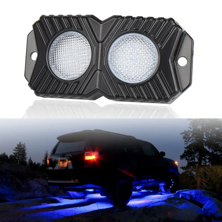 CRP3607BL_1.webp 18W DC 12-24V 1.2A LED Double Row Car Bottom Light / Chassis Light / Yacht Deck Atmosphere Light - Image 7