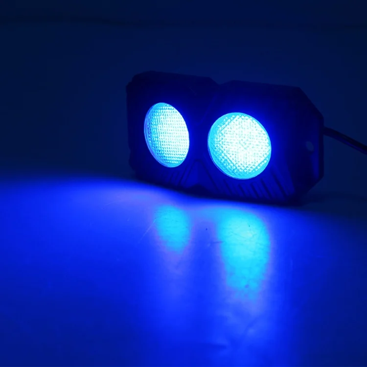 CRP3607BL_2.webp 18W DC 12-24V 1.2A LED Double Row Car Bottom Light / Chassis Light / Yacht Deck Atmosphere Light - Image 8
