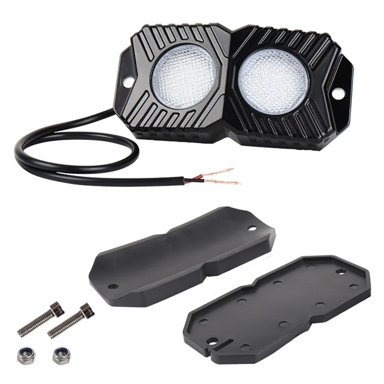CRP3607_B3.webp 18W DC 12-24V 1.2A LED Double Row Car Bottom Light / Chassis Light / Yacht Deck Atmosphere Light - Image 4