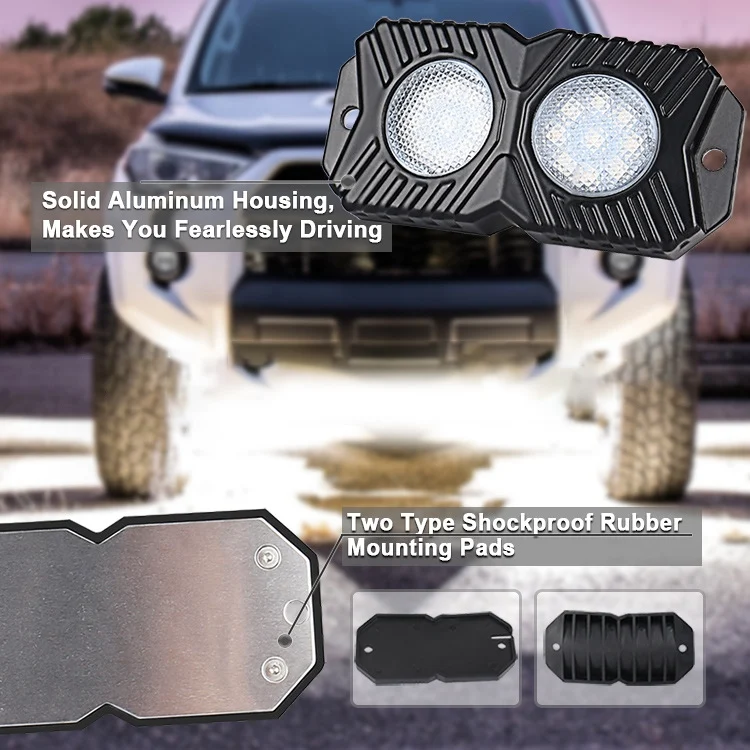 CRP3607_B4.webp 18W DC 12-24V 1.2A LED Double Row Car Bottom Light / Chassis Light / Yacht Deck Atmosphere Light - Image 5