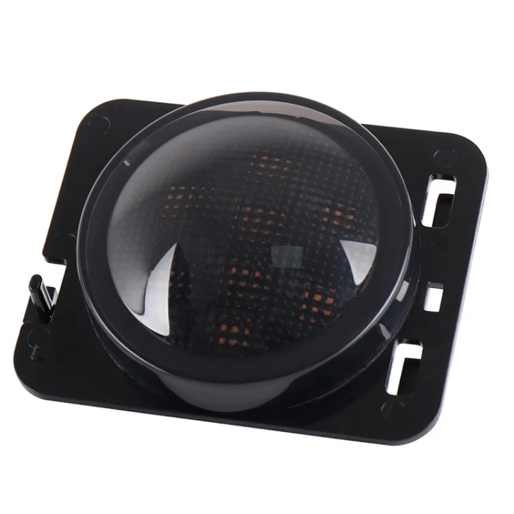 CRP3610_2.webp 2 PCS 8W DC 12V Car SUV Refit LEDWheel Eyebrow Turn Signal for Jeep Wrangler JK 07-17, Specification: Butt Assembly Without Aperture - Image 3