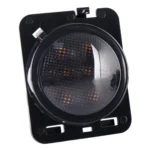2 PCS 8W DC 12V Car SUV Refit LED Wheel Eyebrow Turn Signal for Jeep Wrangler JK 07-17, Specification: Butt Assembly with Aperture - Image 2