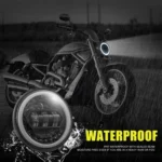 Motorcycle Crystal 5.75 inch LED Headlight Modification Accessories - Image 6