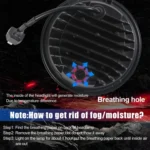 Motorcycle Crystal 5.75 inch LED Headlight Modification Accessories - Image 7