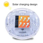 2 PCS Solar LED Flashing Light Car Rear-end Collision Warning Lights, Strong Magnetic Constantly Bright Version - Image 4