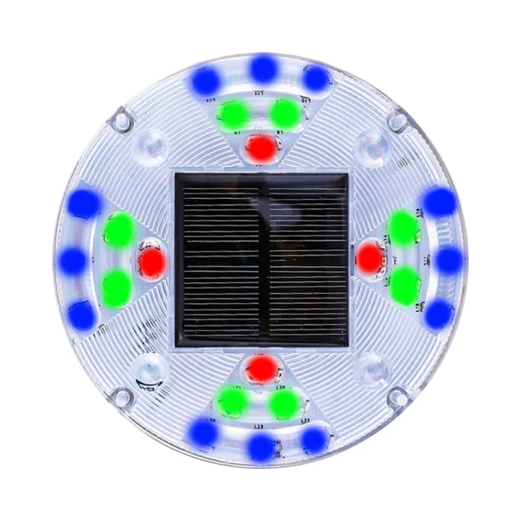 CRP3709_2.webp 2 PCS Solar LED Flashing Light Car Rear-end Collision Warning Lights, Strong Magnetic Shock Version - Image 3