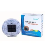 2 PCS Solar LED Flashing Light Car Rear-end Collision Warning Lights, Strong Magnetic Shock Version - Image 7